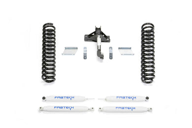 Fabtech 2.5 in. BUDGET COIL KIT W/ PERF SHKS 17-20 FORD F250/F350 4WD DIESEL