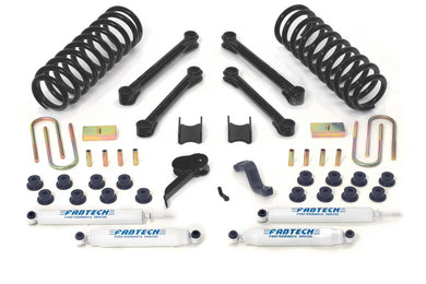 Fabtech 4.5 in. PERF SYS W/PERF SHKS 09-13 DODGE 2500/3500 4WD W/DIESEL & AUTO